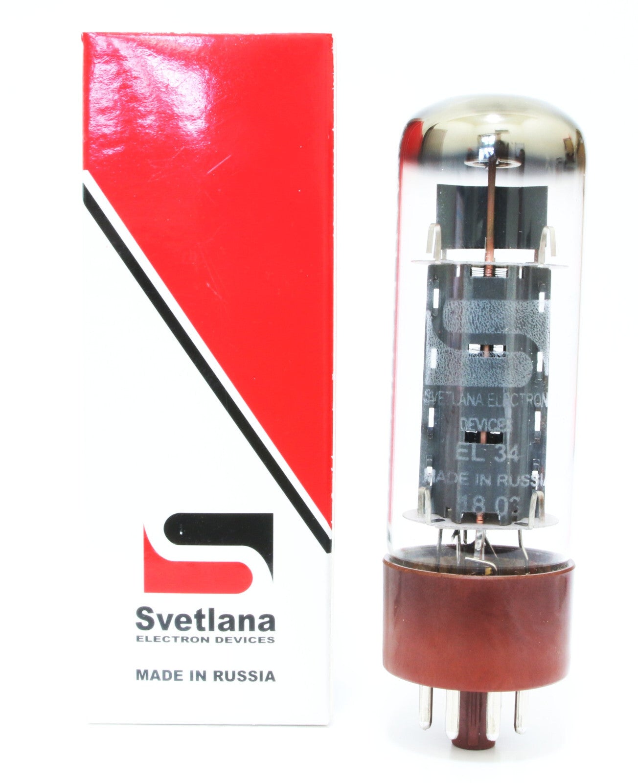 (Elegant edition) Match Quad 4pcs Svetlana EL34 tubes  for amplifier KT-77 6CA7 2