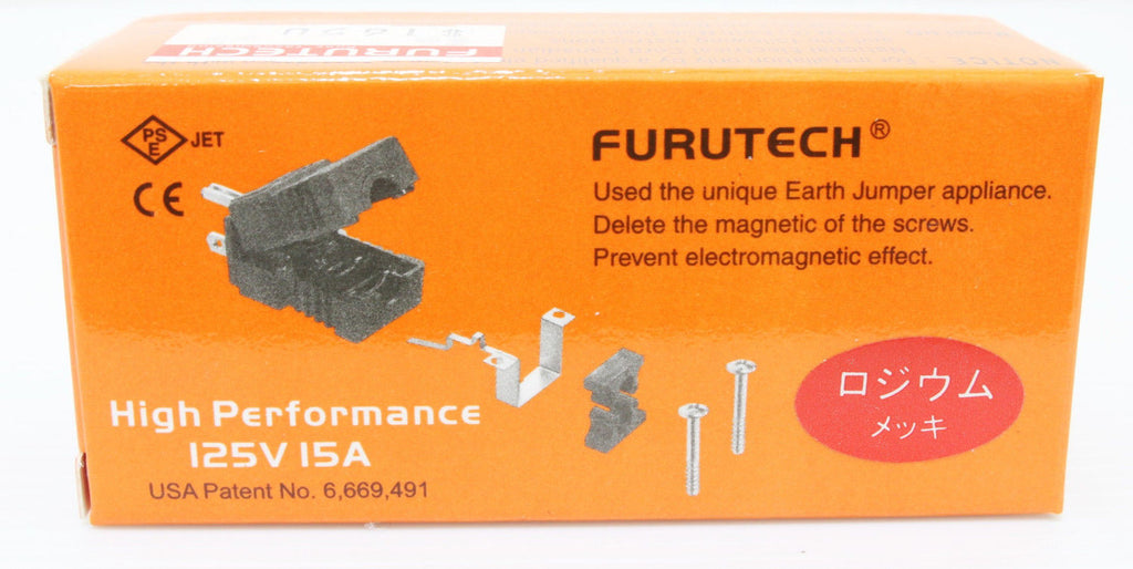 1set Furutech FI-15ME+ FI-15E (R) Rhodium IEC US Power Plug connectors for cable2