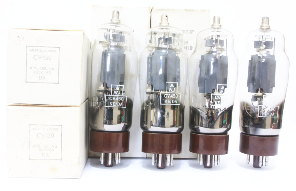  Cryo Version NOS Match 1 quad/ 4pcs Mullard EL38 CV450 tubes KT-77 7