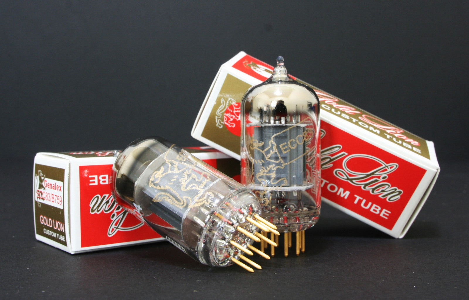 Cryo Match 1 pair NEW Genalex Gold Lion 12AX7 ECC83 B759 Tubes ECC803S 2