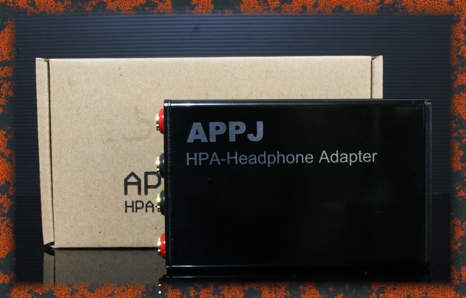 HD800 hi-fi headphone adapter APPJ  Headphone Device black color 1