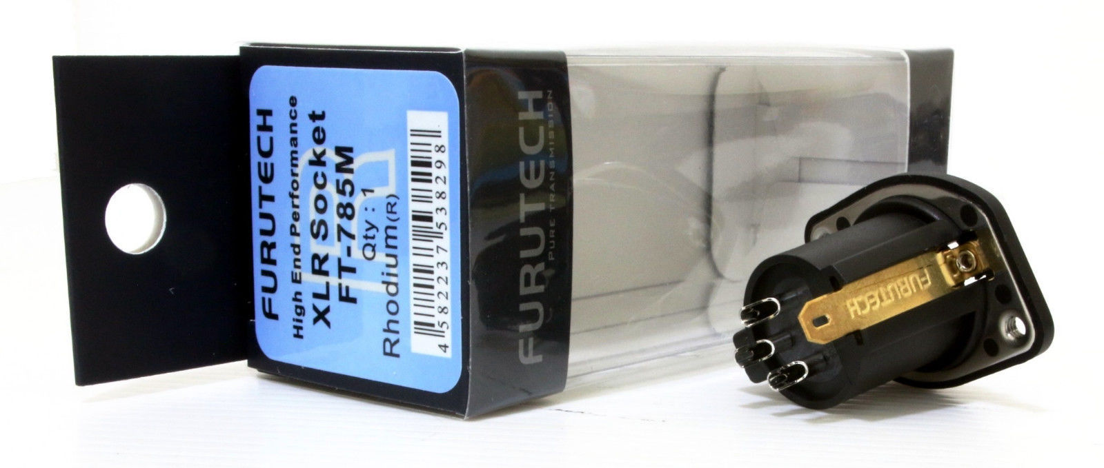 Genuine Furutech FT-785M (R) Rhodium Plated XLR Male Female＊1pcs2