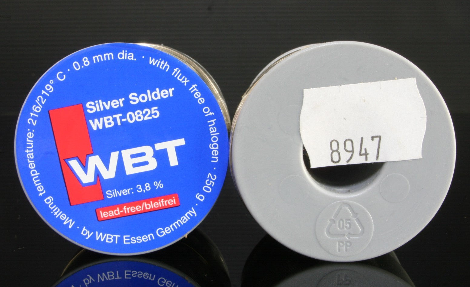 WBT -0825  20ft 0.8mm 3.8% Ag silver Solder1